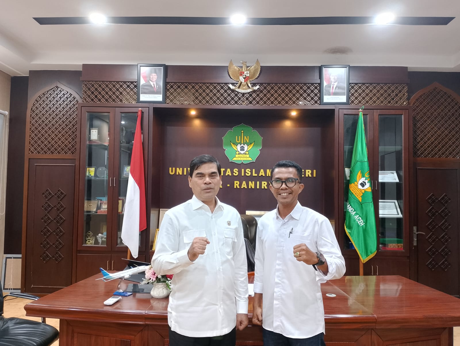 Plt. Ketua MPD Aceh Selatan Temui Rektor UIN Ar-Raniry, Bahas Penguatan Pendidikan dan Masa Depan Generasi