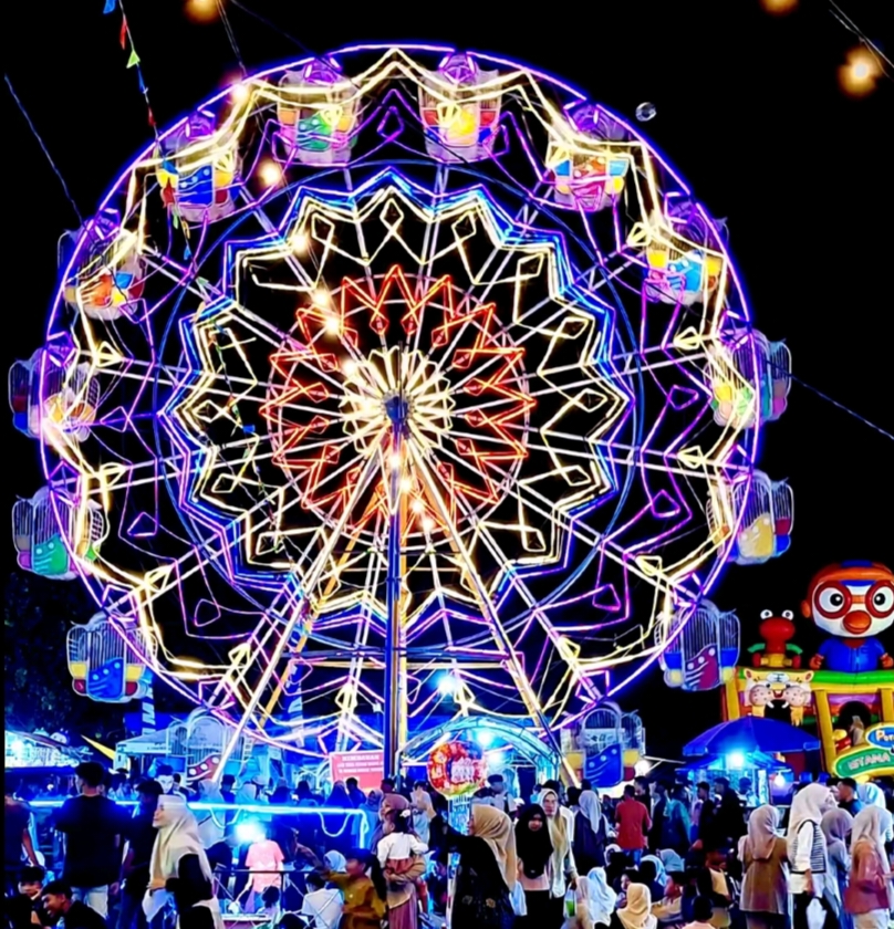 Pasar Malam Geulumbuk Jadi Magnet Ribuan Pengunjung, Ekonomi Warga Ikut Bergeliat