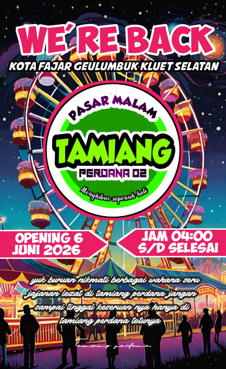 Surga Hiburan Keluarga Telah Tiba! Tamiang Perdana 02 Kembali Meriahkan Aceh Selatan