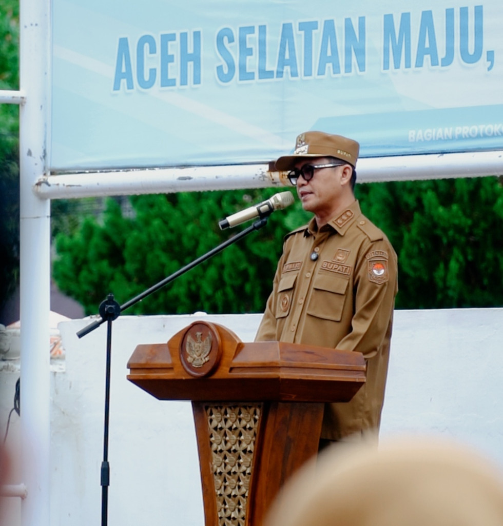 Apel Perdana Setelah Nonaktif, Bupati Aceh Selatan Tekankan Loyalitas ASN