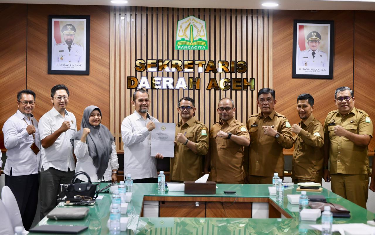 Plt. Sekda Aceh Ikuti Entry Meeting Bersama BPK RI